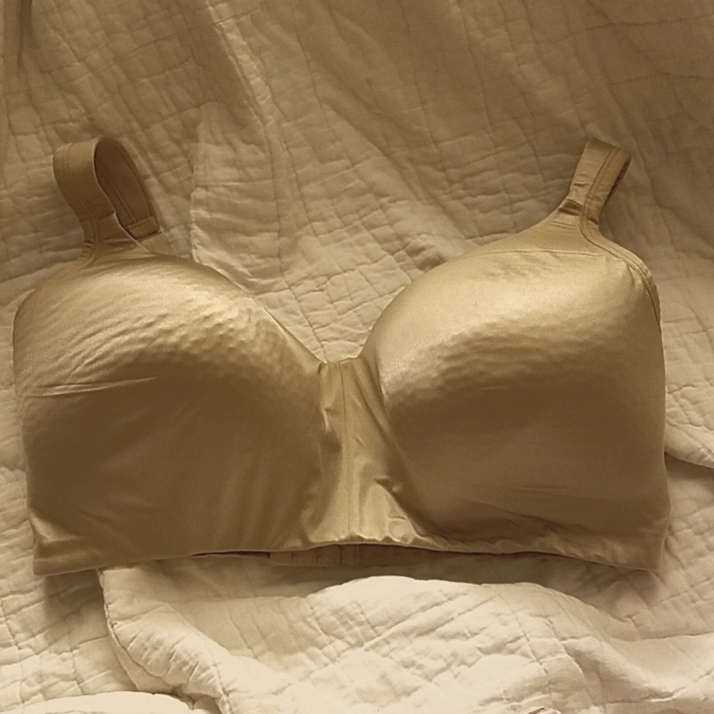 Lane Bryant Cacique Bra 38F Lightly Lined Full Coverage No Wire Good Condition